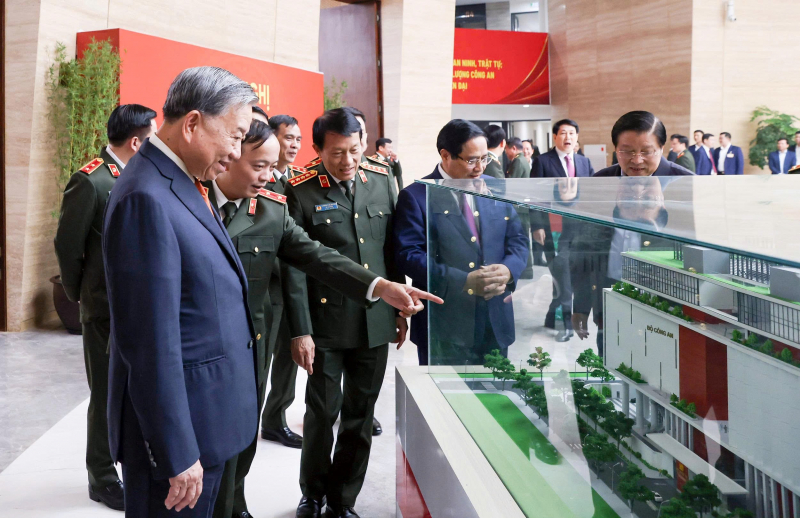 Tổng Bí thư: Gia tăng đóng góp của lực lượng Công an thực hiện các mục tiêu chiến lược của Đảng -1