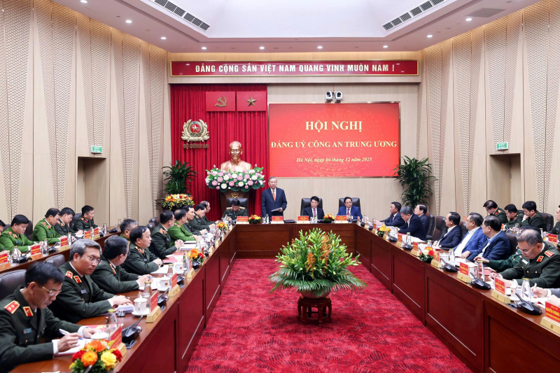 Tổng Bí thư: Gia tăng đóng góp của lực lượng Công an thực hiện các mục tiêu chiến lược của Đảng -1