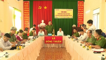 Cần Thơ: Chi hội Cựu CAND xã Đông Thuận tham gia xây dựng địa bàn không ma túy