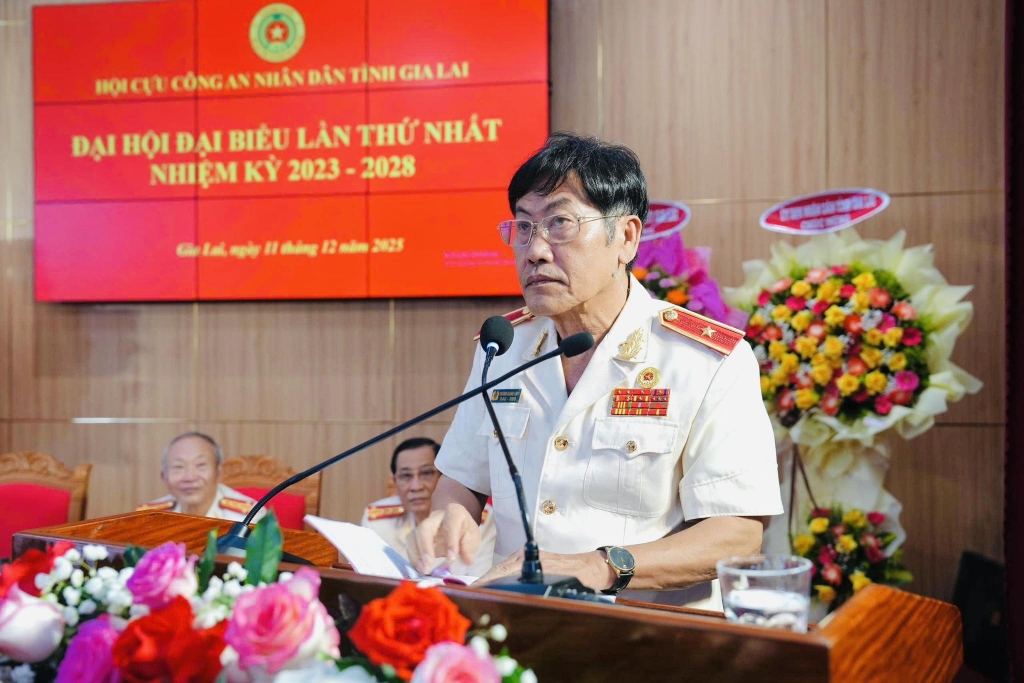Hội Cựu CAND tỉnh Gia Lai tổ chức Đại hội đại biểu lần thứ nhất, nhiệm kỳ 2023 - 2028 Hội Cựu CAND tỉnh Gia Lai tổ chức Đại hội đại biểu lần thứ nhất, nhiệm kỳ 2023 - 2028