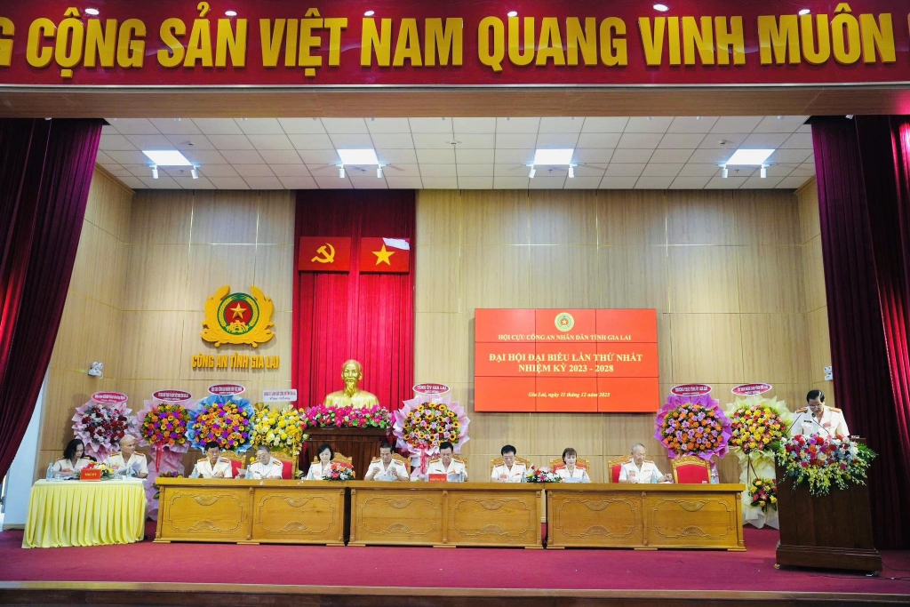 Hội Cựu CAND tỉnh Gia Lai tổ chức Đại hội đại biểu lần thứ nhất, nhiệm kỳ 2023 - 2028 Hội Cựu CAND tỉnh Gia Lai tổ chức Đại hội đại biểu lần thứ nhất, nhiệm kỳ 2023 - 2028