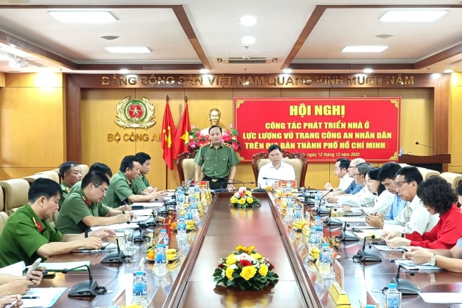 Đẩy nhanh tiến độ triển khai các dự án nhà ở cho lực lượng vũ trang CAND ở TP Hồ Chí Minh