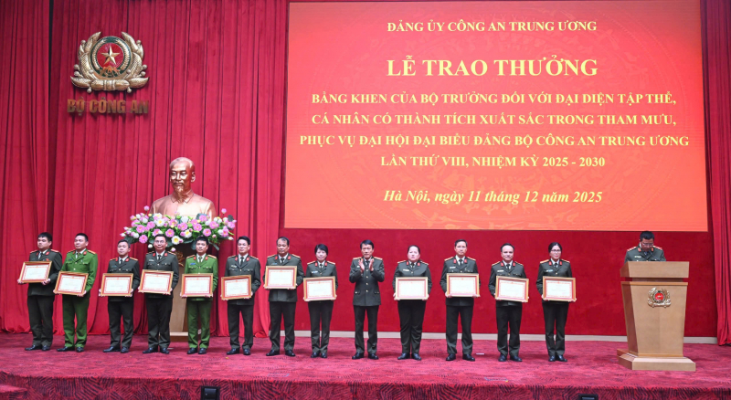 Tổng kết công tác đảng trong CAND năm 2025 -0