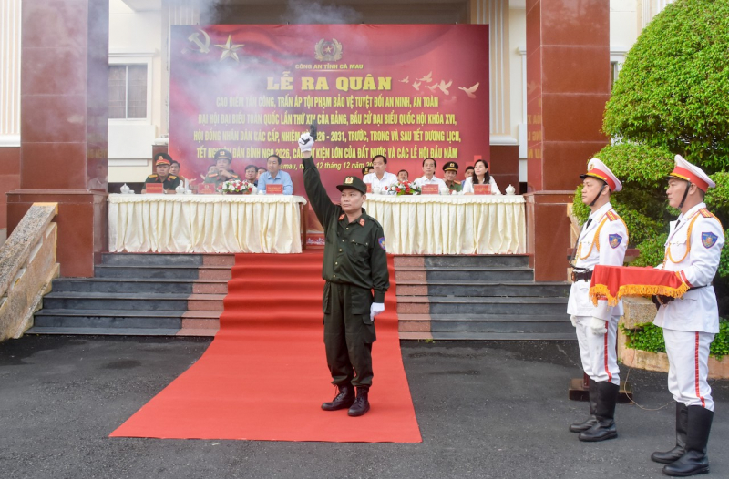 Công an các tỉnh, thành Tây Nam bộ ra quân cao điểm tấn công trấn áp tội phạm -0