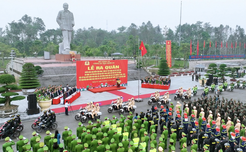 Công an Nghệ An: Ra quân tấn công trấn áp tội phạm dịp trước, trong và sau Tết Nguyên đán Bính Ngọ 2026 -0