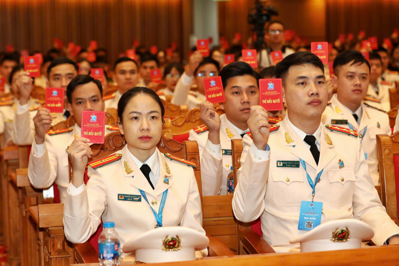 Khai mạc Đại hội Đoàn Thanh niên Bộ Công an lần thứ XXIII -0