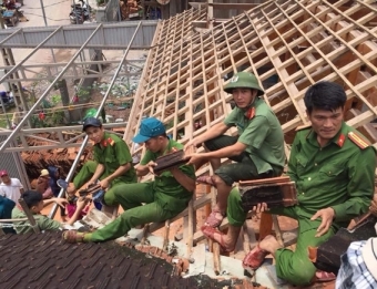 Điểm tựa vững chắc, bình yên của nhân dân trước thiên tai