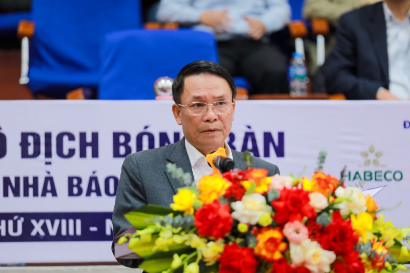 Khai mạc Giải Vô địch Bóng bàn Cúp Hội Nhà báo Việt Nam, lần thứ XVIII – năm 2025 -1