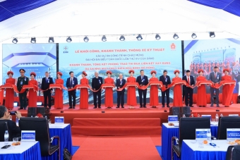 EVN đồng loạt khởi công, khánh thành các công trình năng lượng trên cả nước