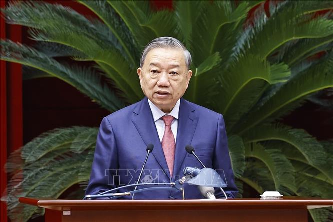 Bài phát biểu của Tổng Bí thư Tô Lâm tại Hội nghị lần thứ 15 Ban Chấp hành Trung ương Đảng khóa XIII -0