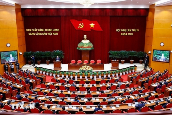 Bế mạc Hội nghị lần thứ 15 Ban Chấp hành Trung ương Đảng khóa XIII