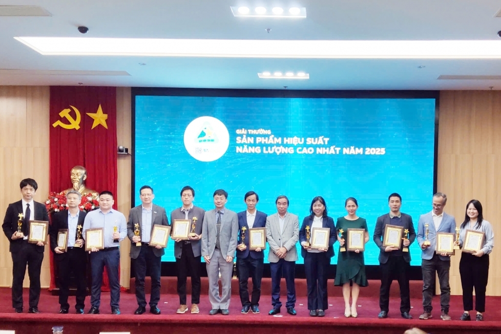 Tôn vinh các giải pháp và sản phẩm sử dụng năng lượng hiệu quả năm 2025