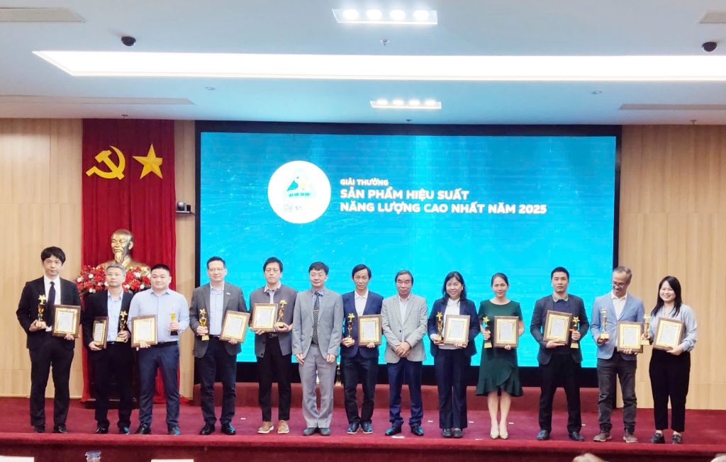 Tôn vinh các giải pháp và sản phẩm sử dụng năng lượng hiệu quả năm 2025