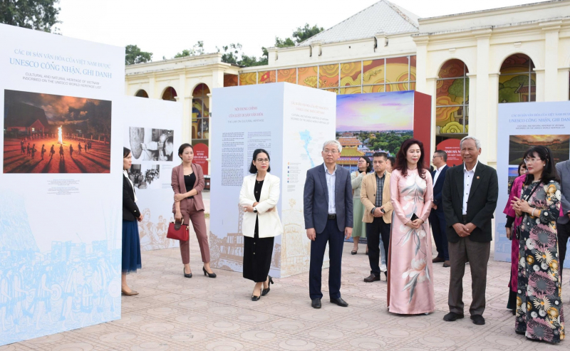 Trưng bày “Di sản văn hoá Việt Nam - Sức sống từ truyền thống đến hiện đại” -0