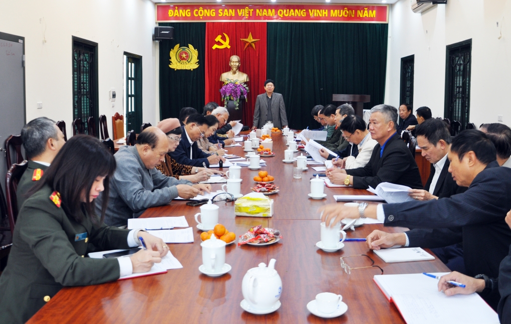 Hội Cựu CAND Việt Nam tổng kết năm 2025, triển khai nhiệm vụ năm 2026