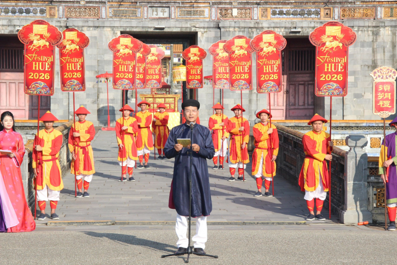 Công bố chương trình Festival Huế 2026 và tái hiện lễ Ban Sóc triều Nguyễn  -0