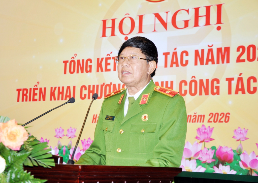 Hội Cựu CAND TP Hà Nội tổng kết công tác năm 2025, triển khai nhiệm vụ năm 2026