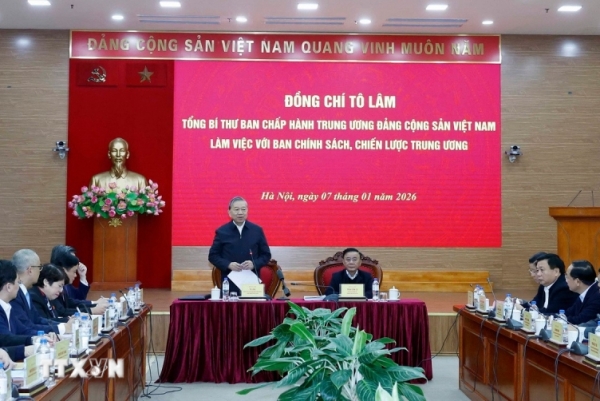 Tổng Bí thư Tô Lâm: Khơi dậy khát vọng cống hiến, vươn lên của dân tộc bằng tri thức và sáng tạo