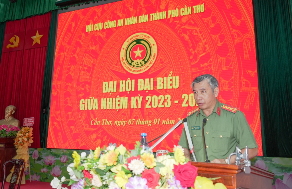 Hội Cựu CAND TP Cần Thơ tổ chức Đại hội giữa nhiệm kỳ 2023 - 2028