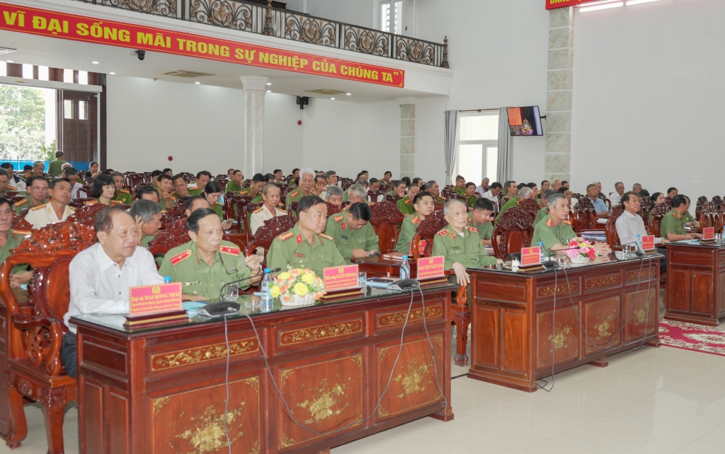 Hội Cựu CAND TP Cần Thơ tổ chức Đại hội giữa nhiệm kỳ 2023 - 2028