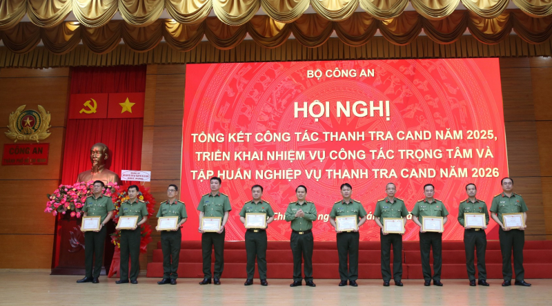 Xây dựng lực lượng Thanh tra CAND “then chốt của then chốt” thật sự trong sạch, vững mạnh… -0