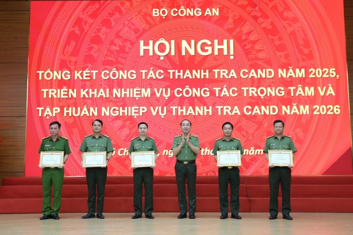 Xây dựng Thanh tra CAND “then chốt của then chốt” thật sự trong sạch, vững mạnh