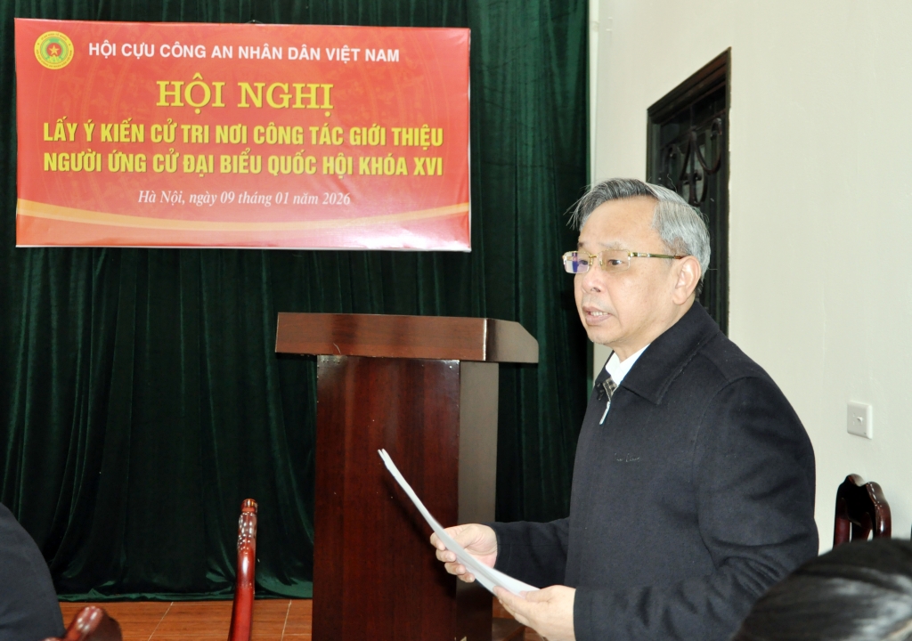 Giới thiệu Anh hùng LLVT nhân dân, Thiếu tướng Vũ Hùng Vương ứng cử đại biểu Quốc hội Khóa XVI