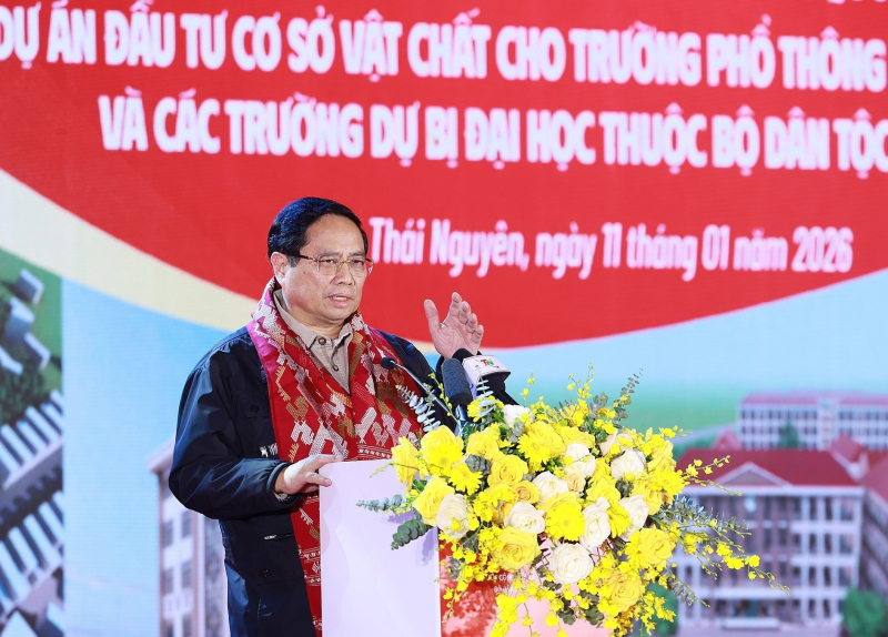 Thủ tướng: Xây dựng trường học khu vực miền núi, đồng bào dân tộc để gieo chữ, giữ nước -0