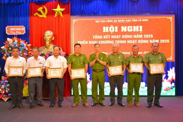 Hội Cựu CAND tỉnh Cà Mau phát huy tinh thần tuổi cao, trí càng cao