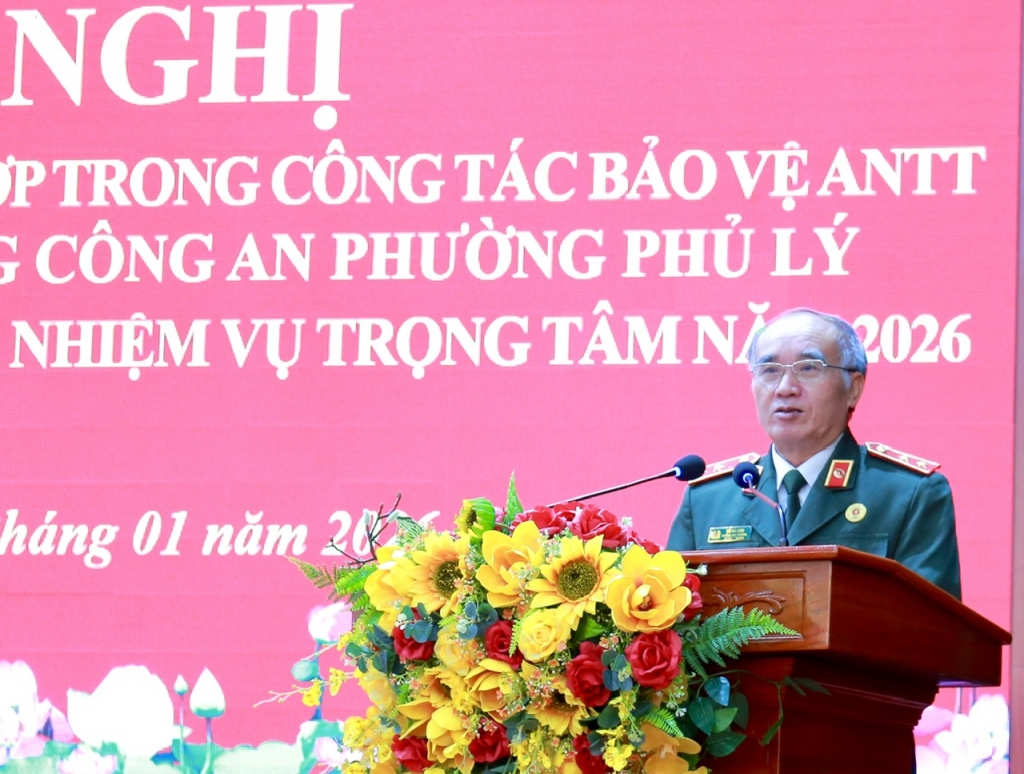 Ninh Bình: Chi hội Cựu CAND phường Phủ Lý tổng kết công tác năm 2025, triển khai nhiệm vụ trọng tâm năm 2026