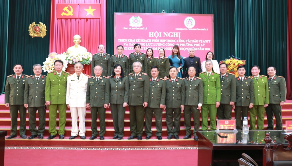 Ninh Bình: Chi hội Cựu CAND phường Phủ Lý tổng kết công tác năm 2025, triển khai nhiệm vụ trọng tâm năm 2026