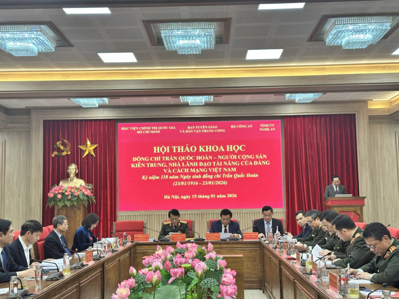 Tri ân sâu sắc công lao, cống hiến to lớn của đồng chí Trần Quốc Hoàn -0