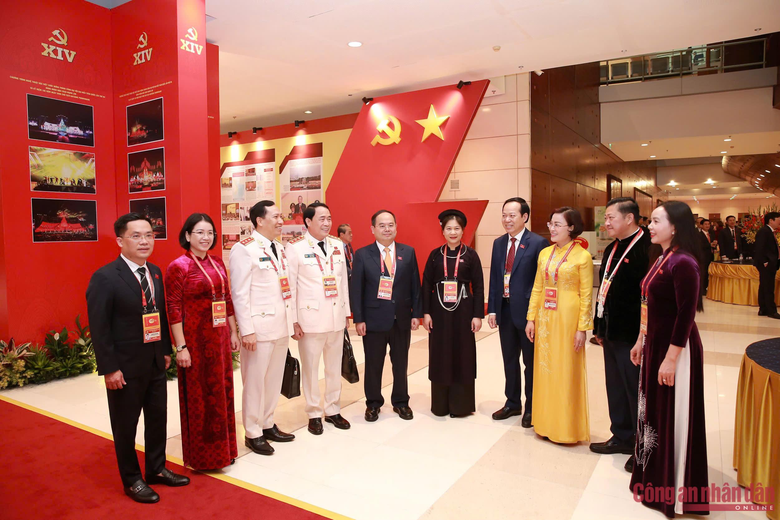 Đoàn đại biểu Đảng bộ Công an Trung ương dự Đại hội XIV của Đảng