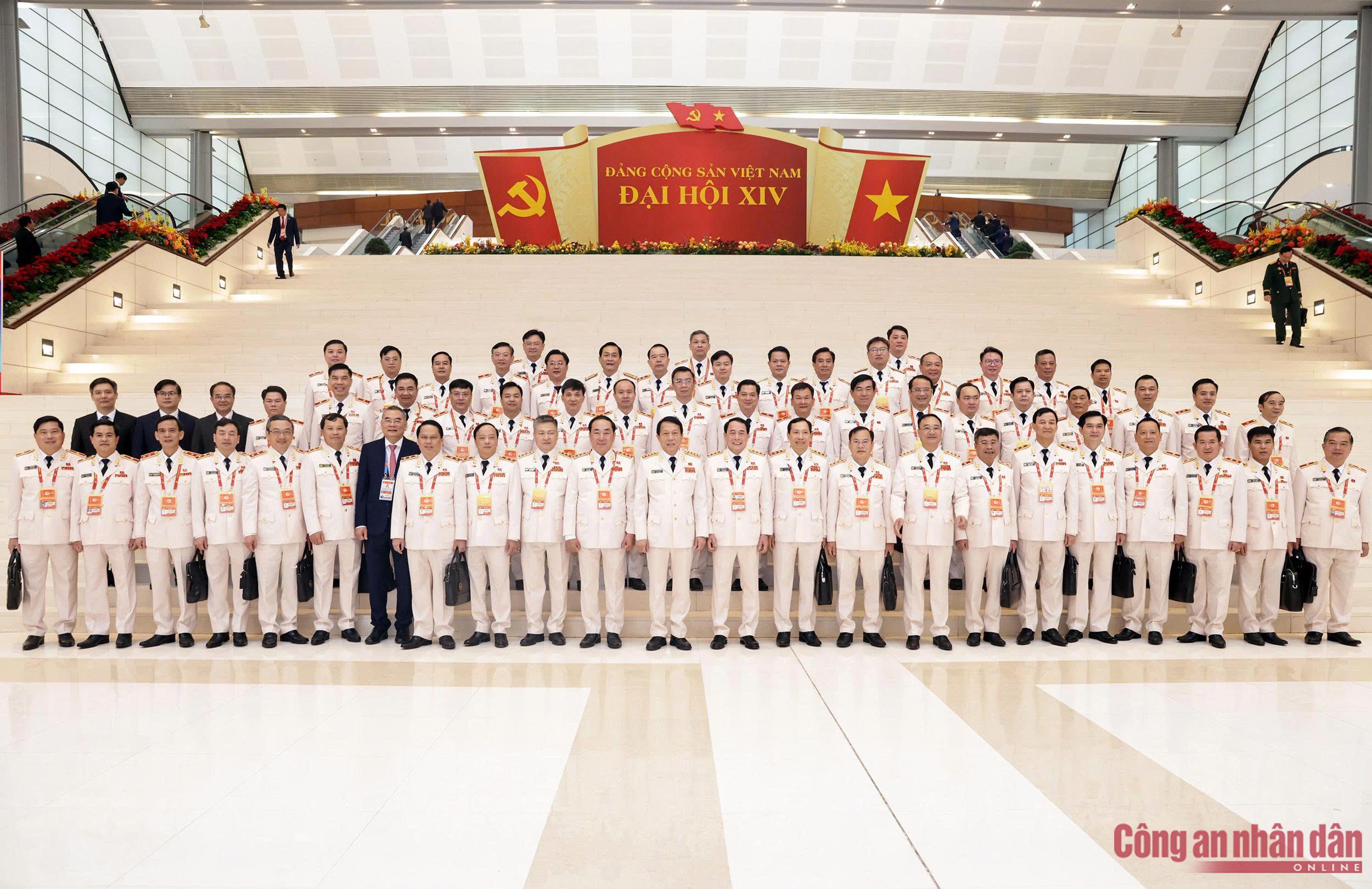 Đoàn đại biểu Đảng bộ Công an Trung ương dự Đại hội XIV của Đảng