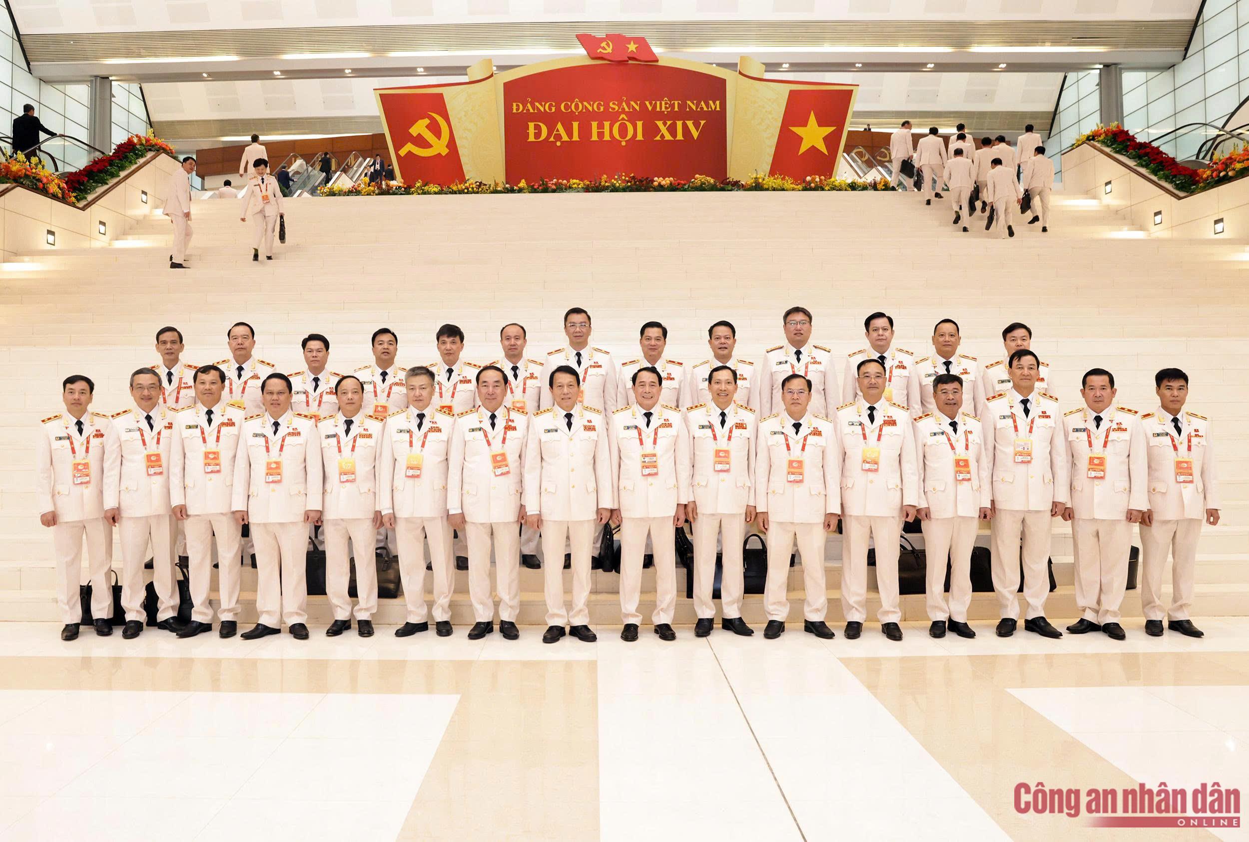 Đoàn đại biểu Đảng bộ Công an Trung ương dự Đại hội XIV của Đảng