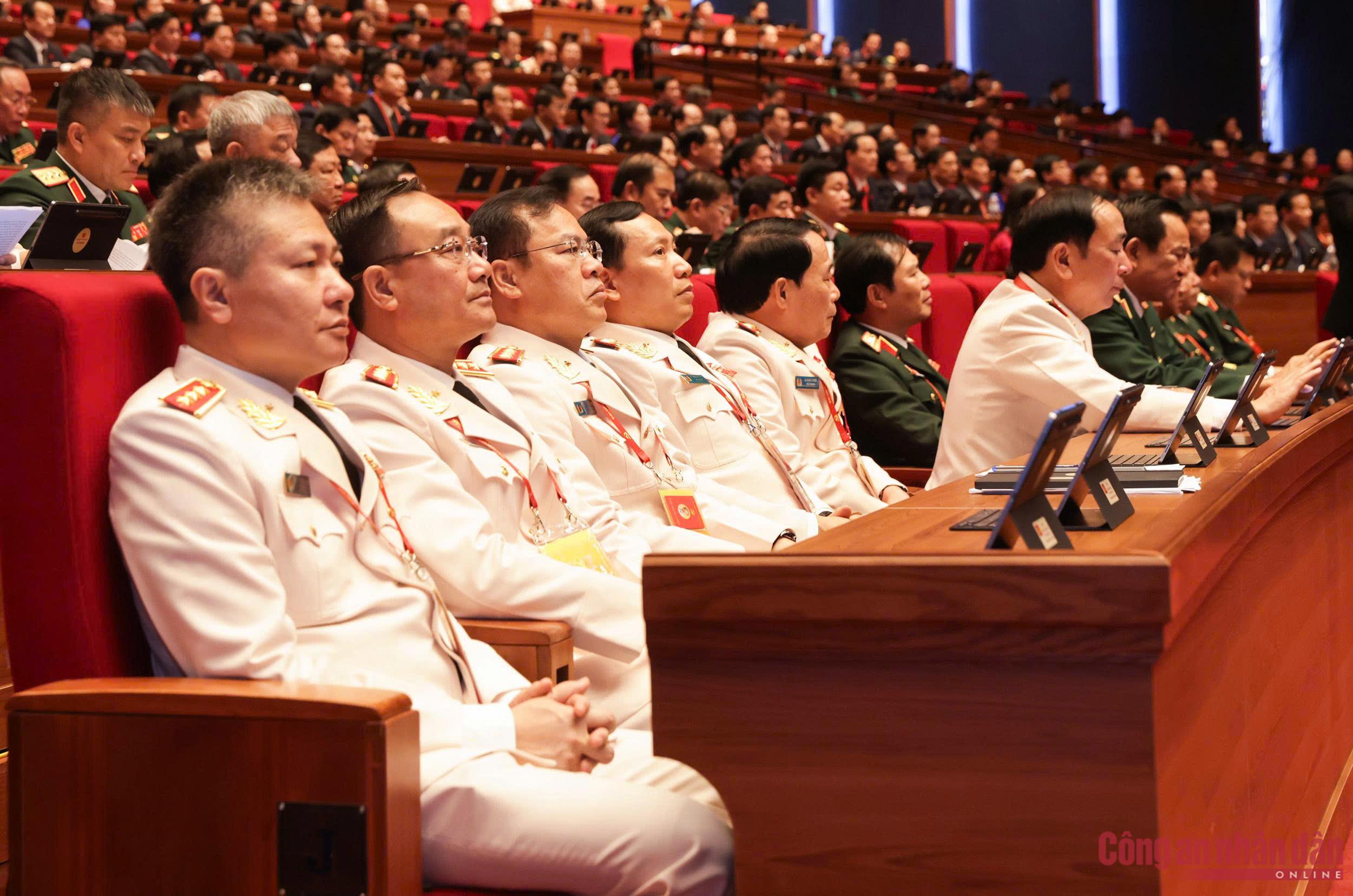 Đoàn đại biểu Đảng bộ Công an Trung ương dự Đại hội XIV của Đảng