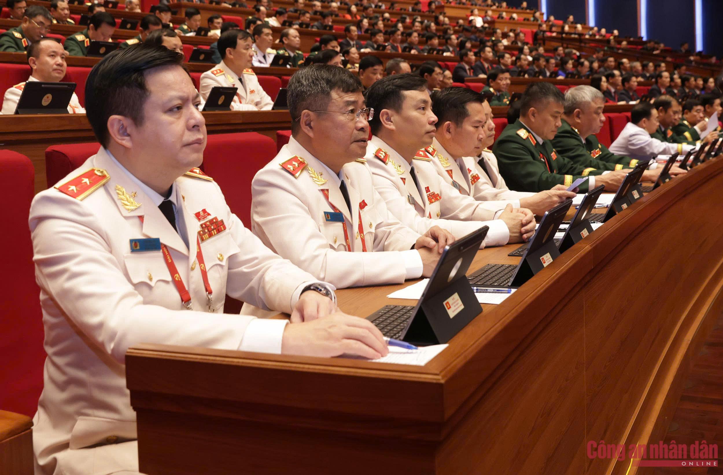 Đoàn đại biểu Đảng bộ Công an Trung ương dự Đại hội XIV của Đảng