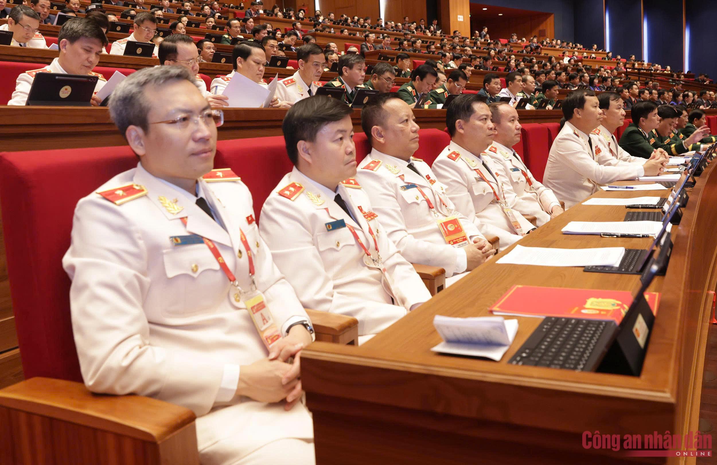 Đoàn đại biểu Đảng bộ Công an Trung ương dự Đại hội XIV của Đảng