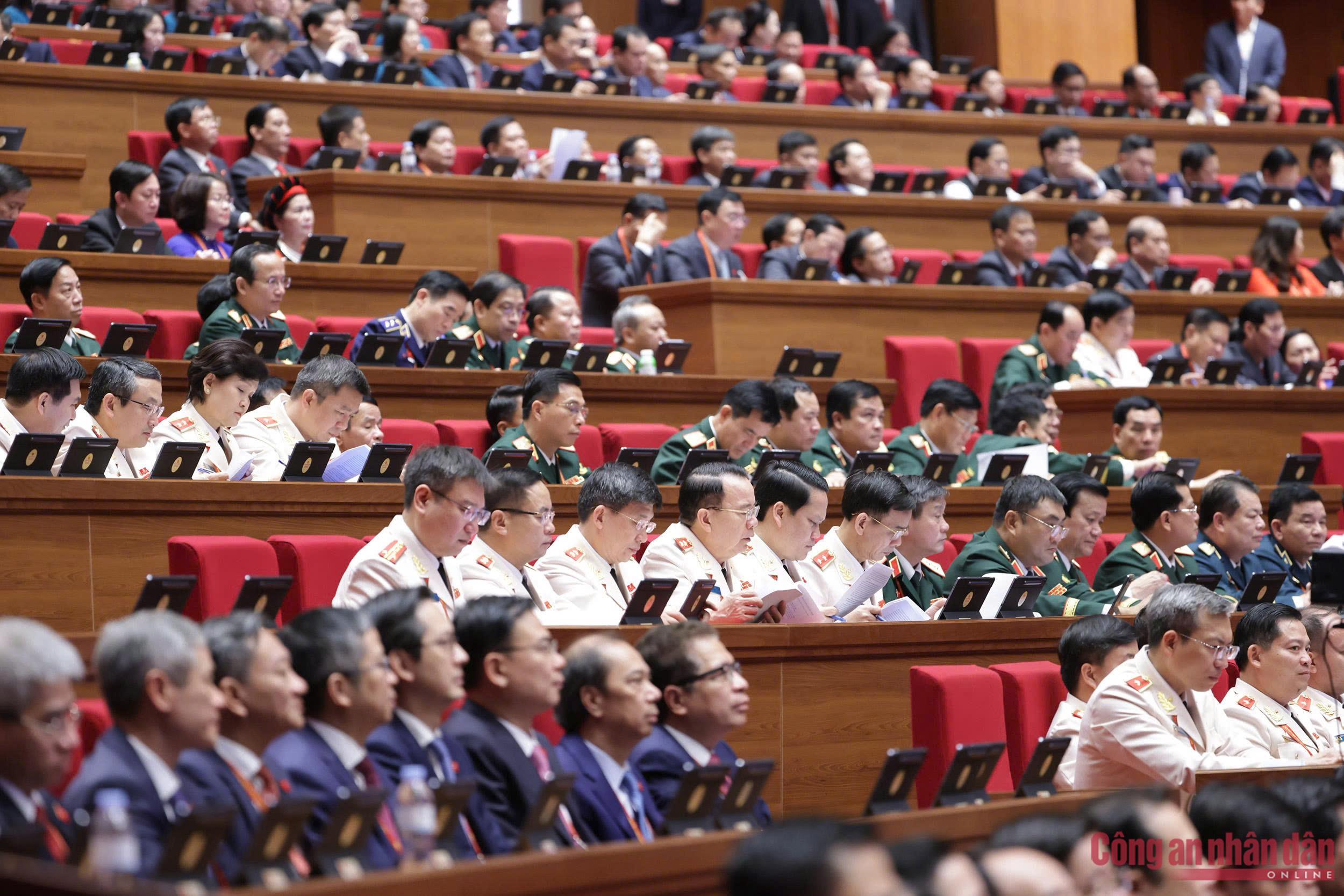 Đoàn đại biểu Đảng bộ Công an Trung ương dự Đại hội XIV của Đảng