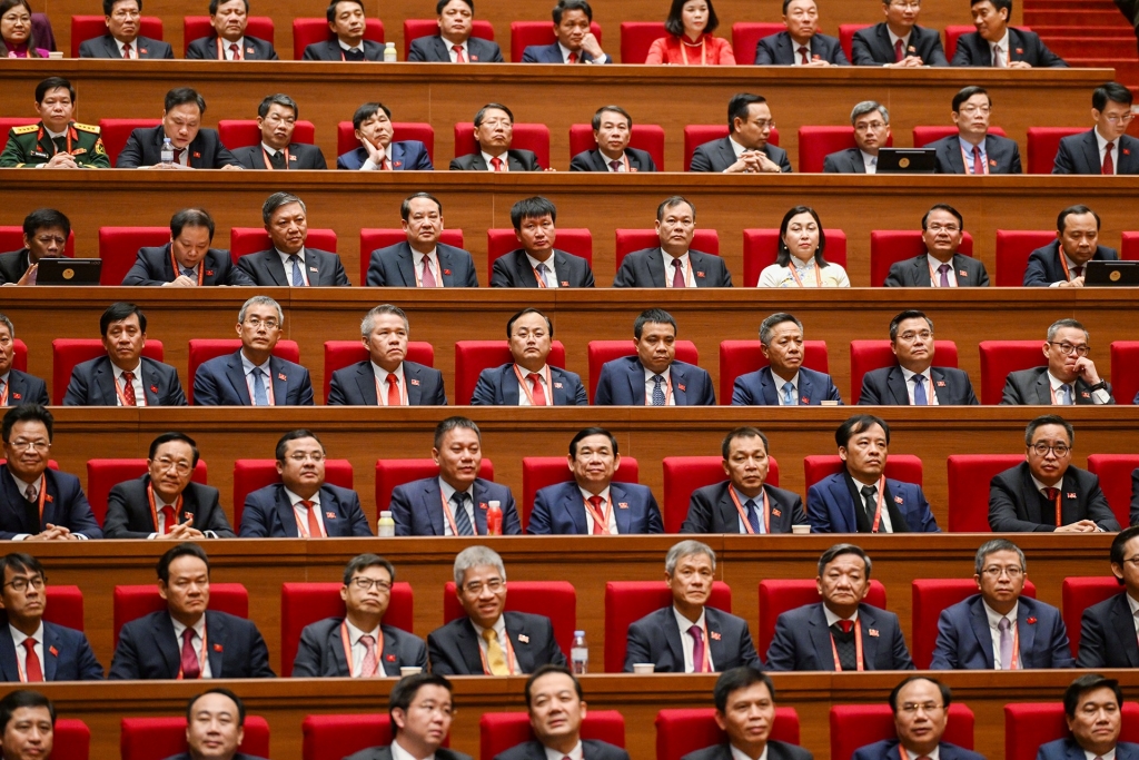 Bộ Chính trị Ban Bí thư, Ban Chấp hành Trung ương khóa XIV ra mắt Đại hội