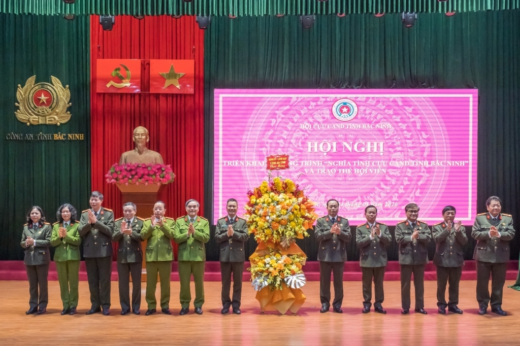 Hội Cựu CAND tỉnh Bắc Ninh tổng kết năm 2025 và triển khai Chương trình Nghĩa tình Cựu CAND