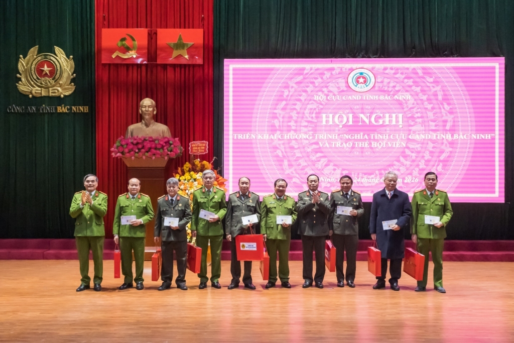 Hội Cựu CAND tỉnh Bắc Ninh tổng kết năm 2025 và triển khai Chương trình Nghĩa tình Cựu CAND