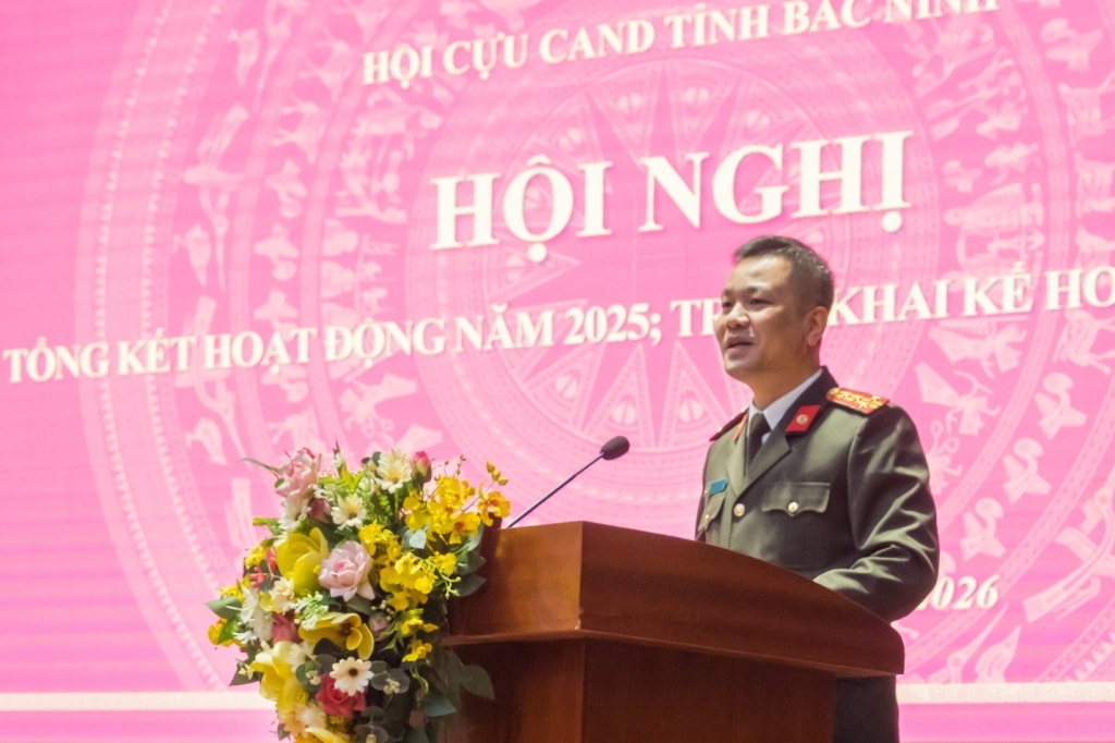 Hội Cựu CAND tỉnh Bắc Ninh tổng kết năm 2025 và triển khai Chương trình Nghĩa tình Cựu CAND