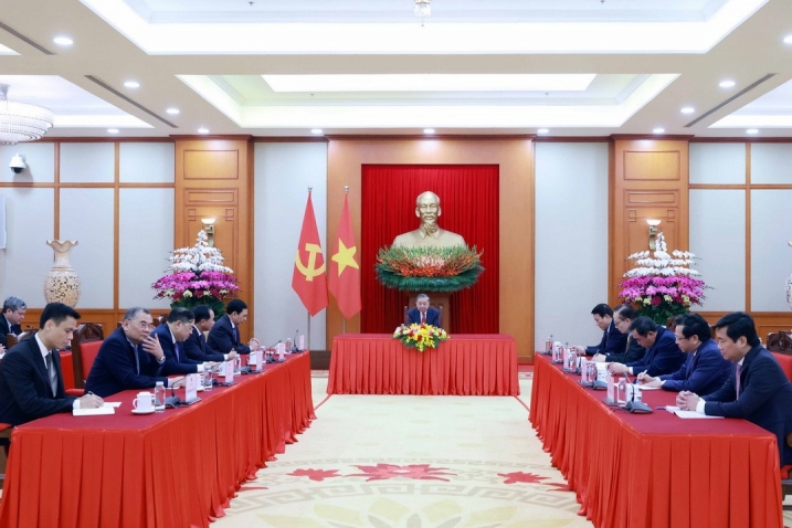 Tổng Bí thư Tô Lâm điện đàm với Bí thư thứ nhất, Chủ tịch Cuba Miguel Diaz-Canel