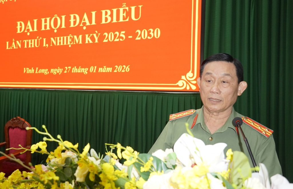 Hội Cựu CAND tỉnh Vĩnh Long tổ chức Đại hội đại biểu lần thứ nhất