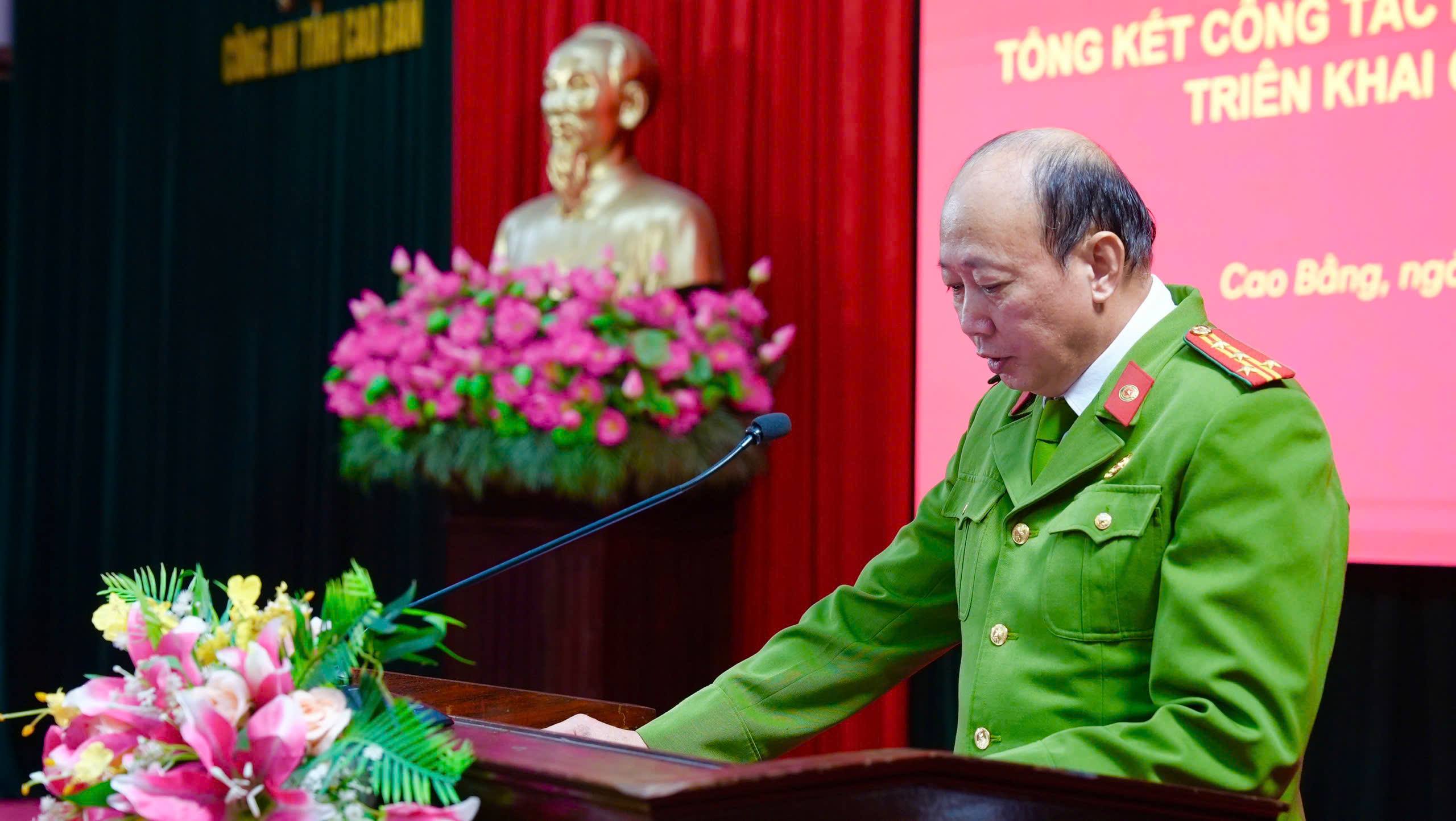 Hội Cựu CAND tỉnh Cao Bằng tổng kết công tác năm 2025, triển khai nhiệm vụ năm 2026