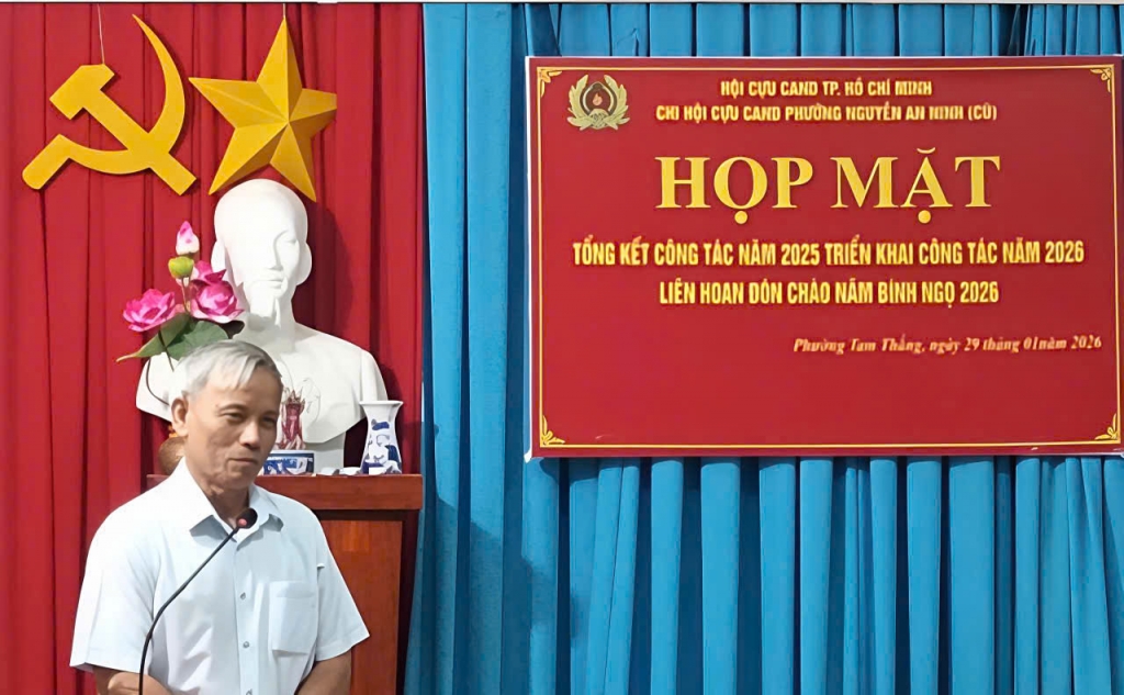 Gắn kết sức mạnh người chiến sỹ cựu CAND trên địa bàn TP. Hồ Chí Minh