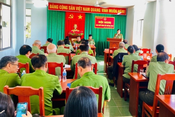 Hội Cựu CAND tỉnh Khánh Hoà tổ chức hội nghị Ban Chấp hành lần thứ 2