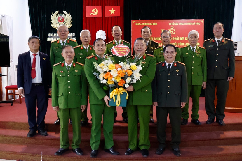 Chi hội Cựu CAND phường Hà Đông: Phát huy bản lĩnh, chung tay giữ vững an ninh trật tự cơ sở