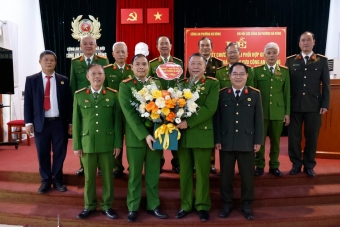 Chi hội Cựu CAND phường Hà Đông: Phát huy bản lĩnh, chung tay giữ vững an ninh trật tự cơ sở